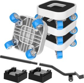 New Upgrade Furniture Sliders, Furniture Movers with Wheels, Furniture Lift Mover Tool Set with 360° Rotatable Wheels