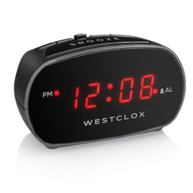 Basic Digital LED  Alarm Clock Adjustable Alarm Volume Snooze