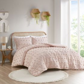Full/Queen Clip Jacquard Comforter Set