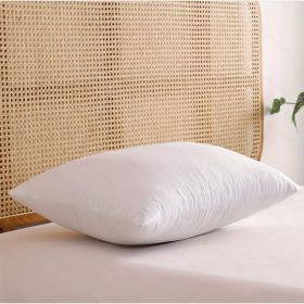 White Queen Size Extra Firm-pillow 2000 (Option: Queen)